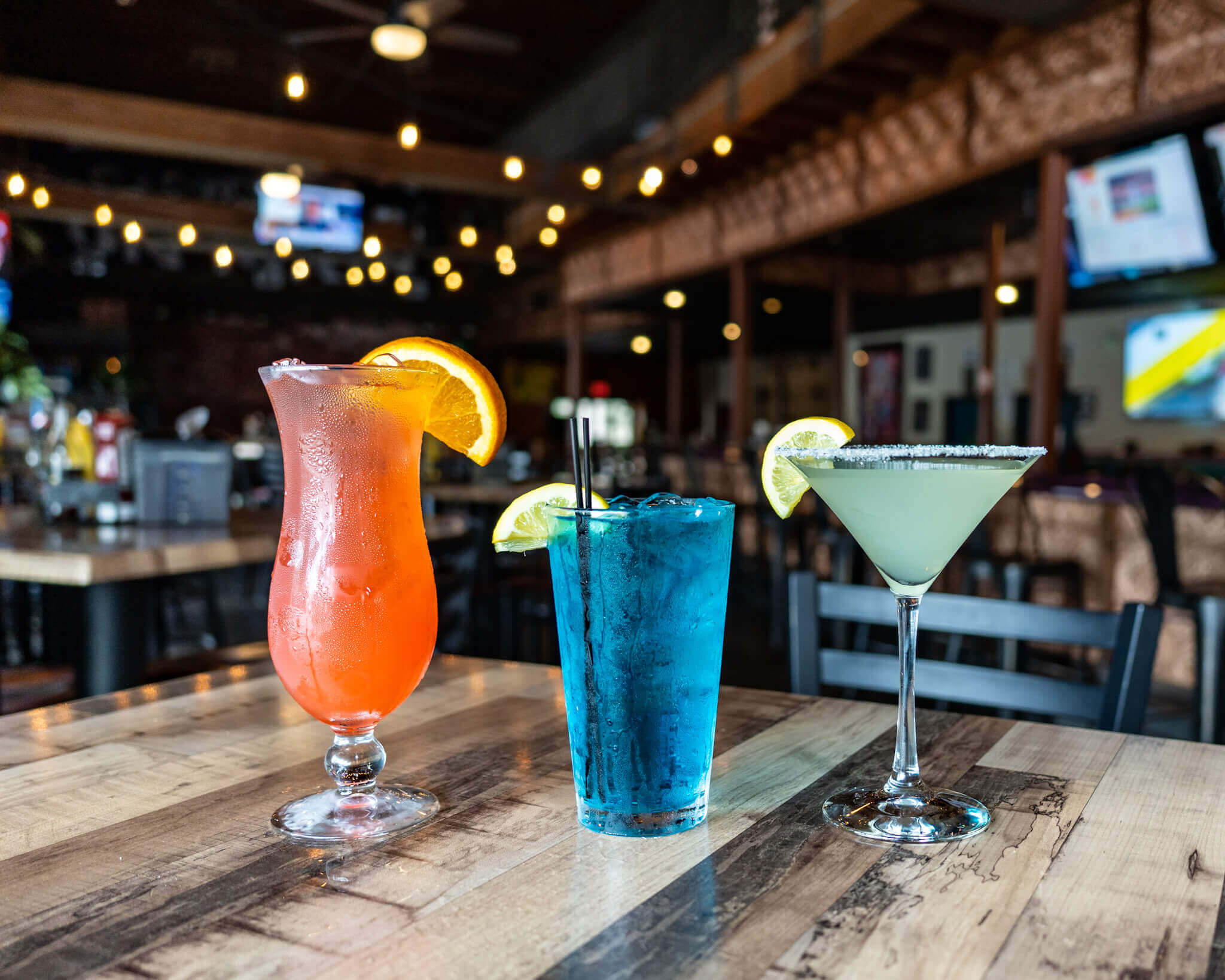 Outdoor patio seating