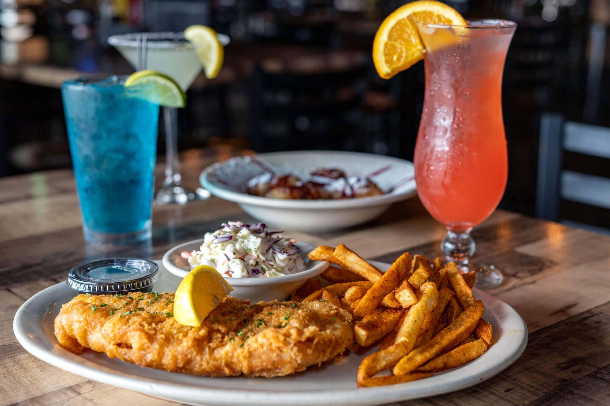 Live music performance at Bourbon on Main